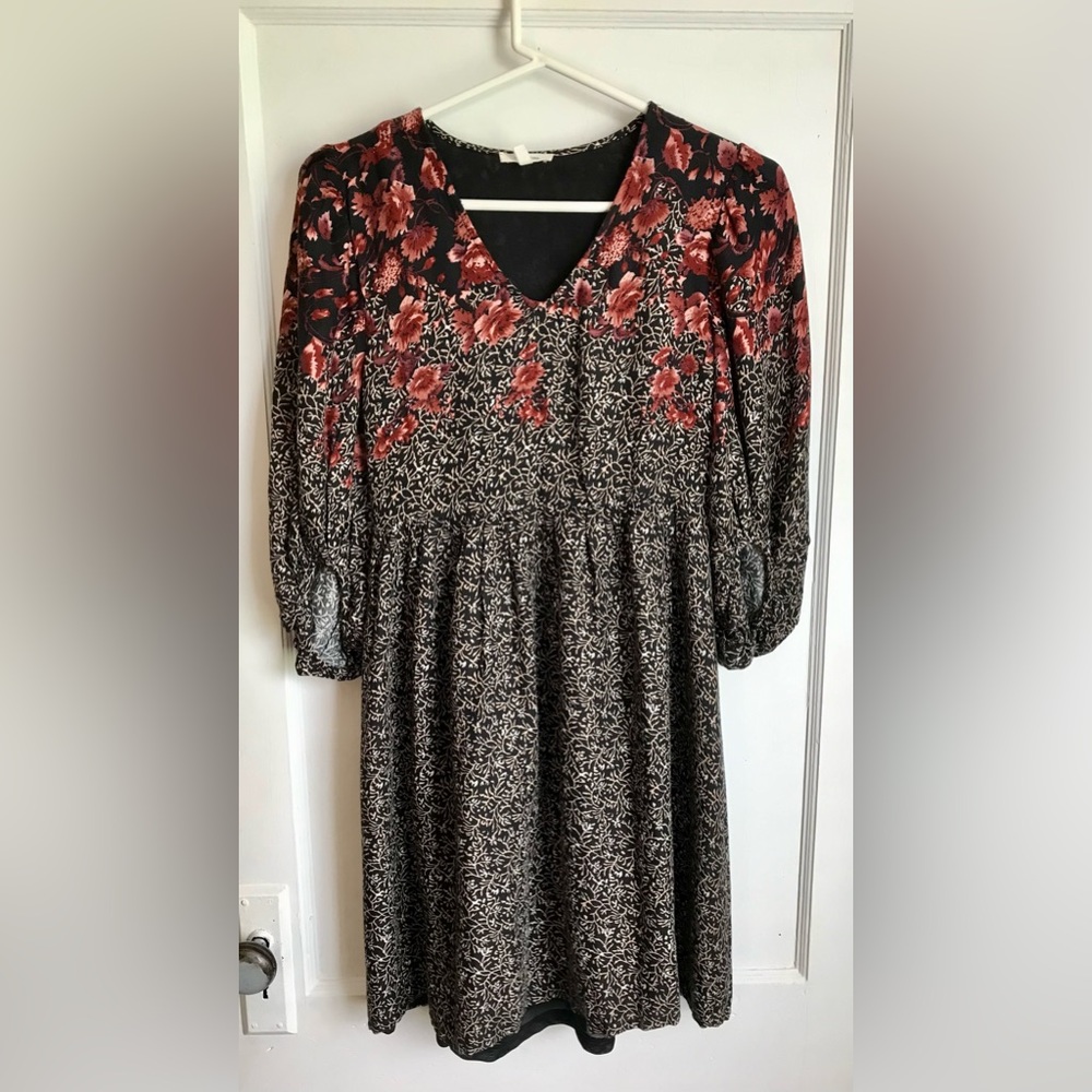 Maurice’s V-Neck Knee length Floral Dress Women’s   Size XS